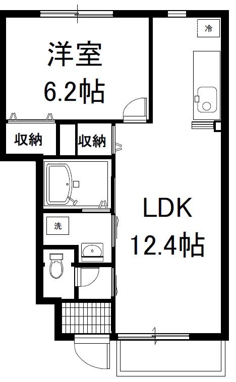 A Pond Side屋形原の間取り