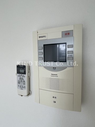 セキュリティ　モニター付きインターホンで安心