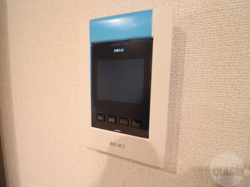 セキュリティ　モニター付きインターホン