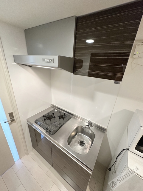 キッチン　２口システムキッチンでお料理楽しく♪♪