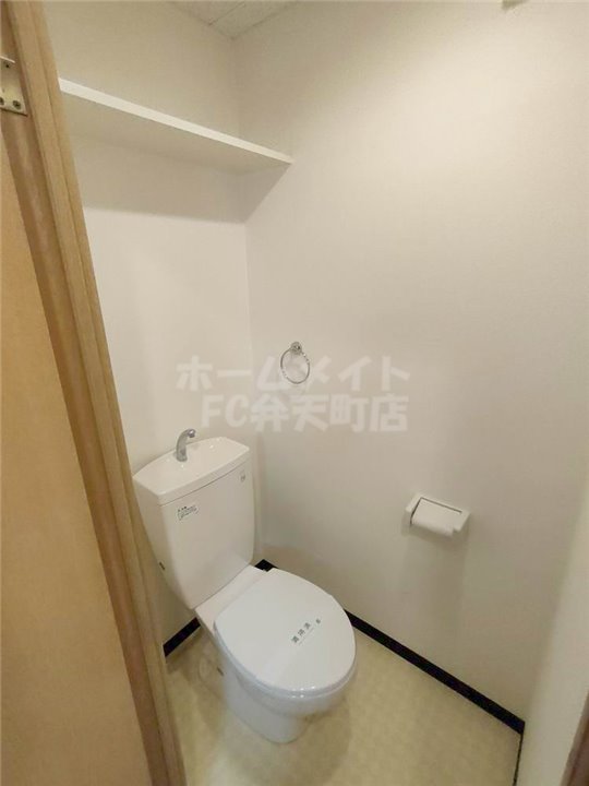 トイレ　ゆったりとした空間のトイレです