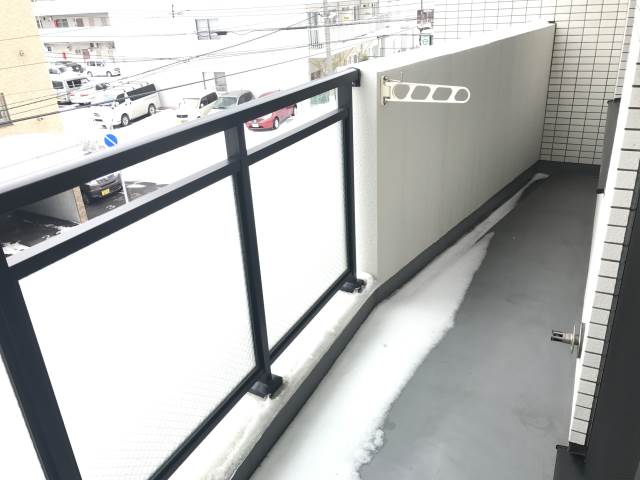 バルコニー　広々バルコニー♪