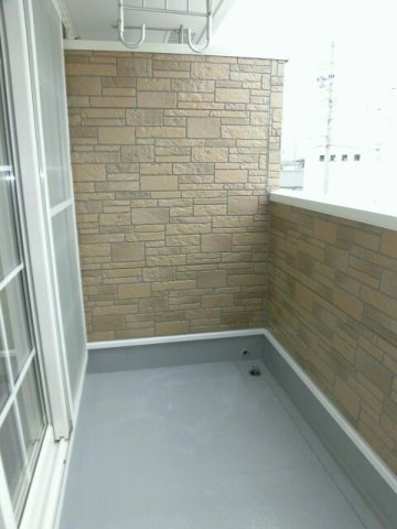 バルコニー　広々としたバルコニーです