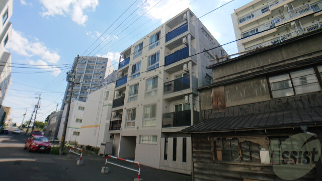 建物外観　札幌市中央区南４条東「レジーナ南４条」