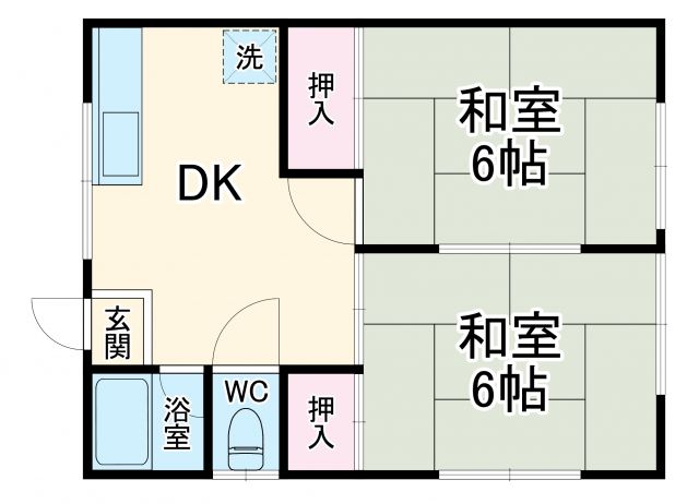 木下コーポ_間取り_0