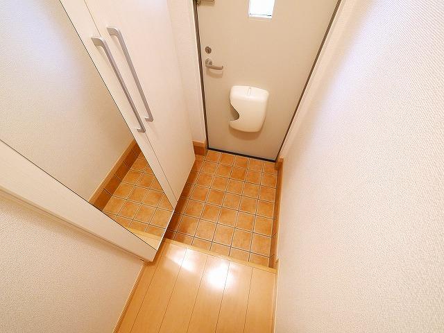 玄関　ゆったりとした玄関です