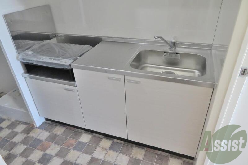 キッチン　キッチンはこちらです、使い易そうですね。