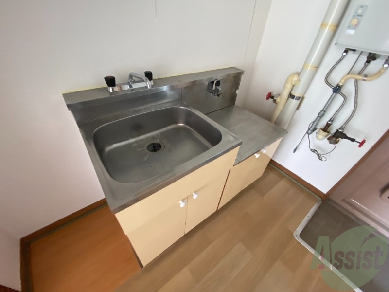 キッチン　こちらはキッチンです。料理するのが楽しみですね。