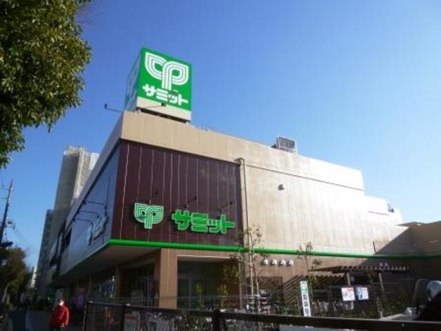 スーパー　サミットストア野沢龍雲寺店（スーパー）まで421m