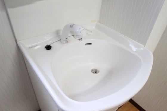 洗面設備　※別号室の写真です