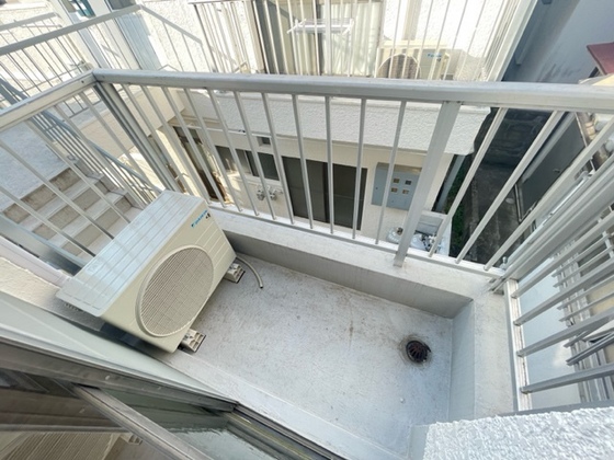 バルコニー　※別部屋の写真です