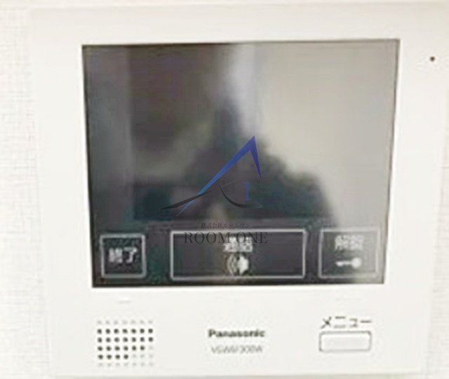 セキュリティ　モニター付きインターホンです。