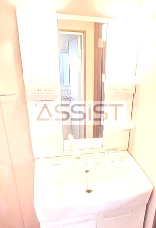 洗面設備　写真：設備同仕様の別物件です