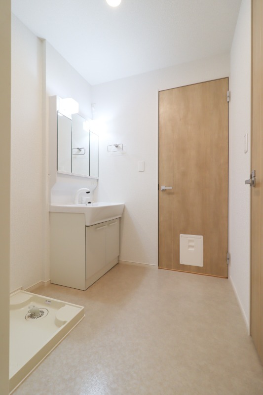 洗面設備　図面と現状に相違がある場合には現状を優先