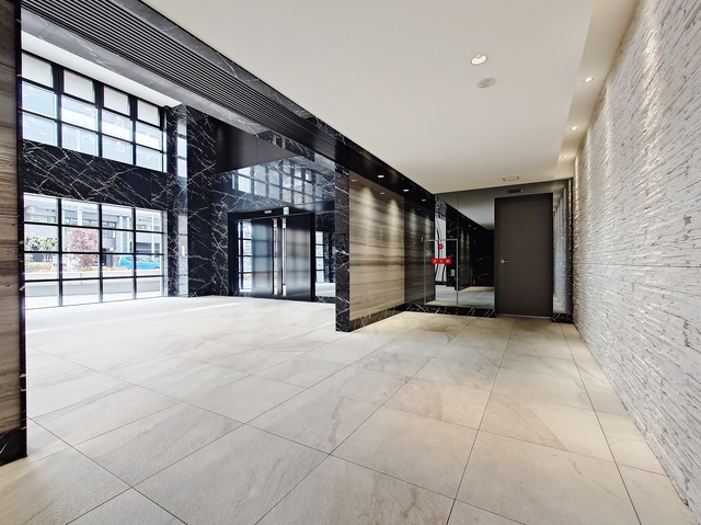 エントランス　オートロック・防犯カメラ・自動ドア