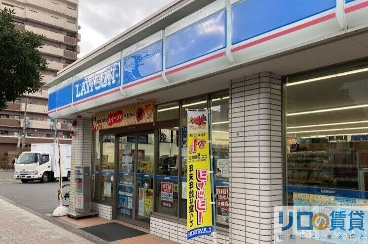 コンビニ　ローソン吹田江の木町店（コンビニ）まで600m