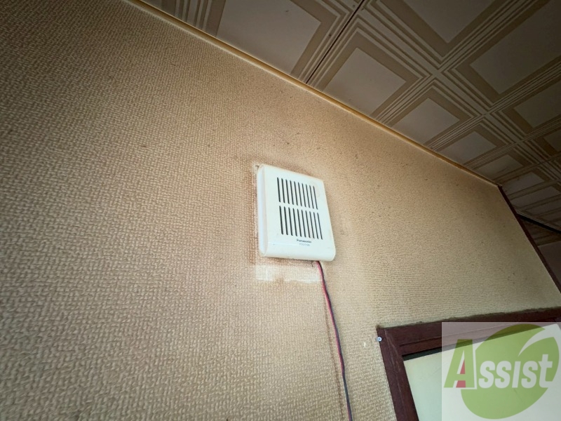 セキュリティ　来客時にはこちらのチャイムが鳴りますよ。