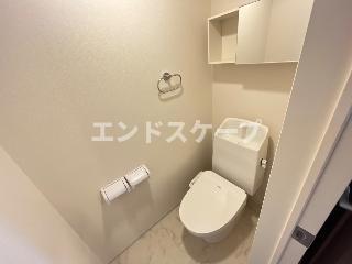 トイレ　シャワー付トイレ（イメージ） 高崎、前橋のお部屋探しはエンド