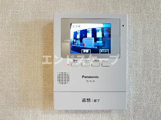 セキュリティ　カメラ付インターホン（イメージ） 高崎、前橋のお部屋探しはエ