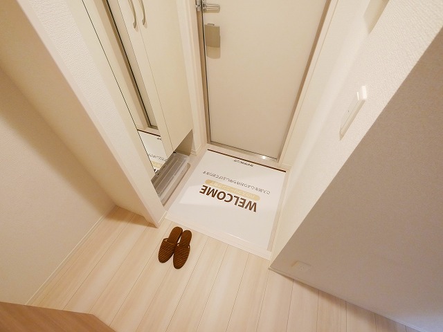 玄関　毎日通る玄関はこちらです