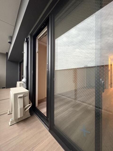 バルコニー　落ち着いた時間を過ごせるバルコニーです