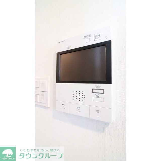 セキュリティ　カラーモニターインターフォン