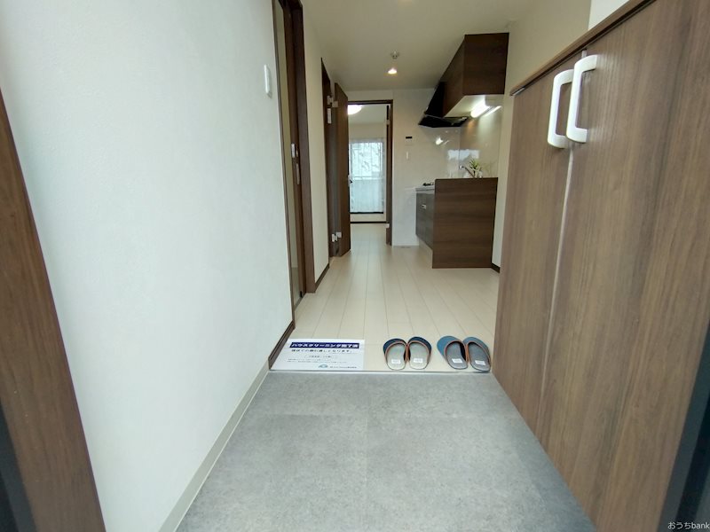 玄関　スッキリした玄関。