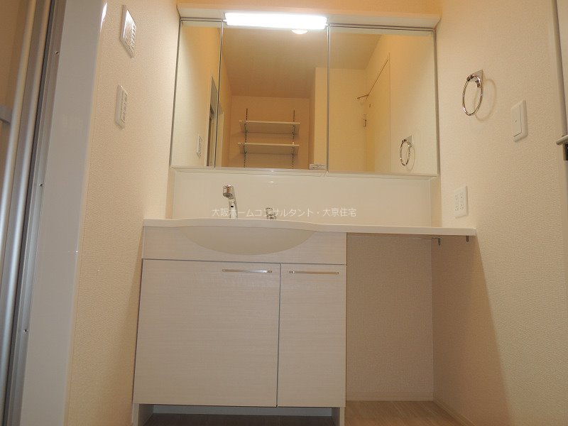 洗面設備　同タイプモデルルーム