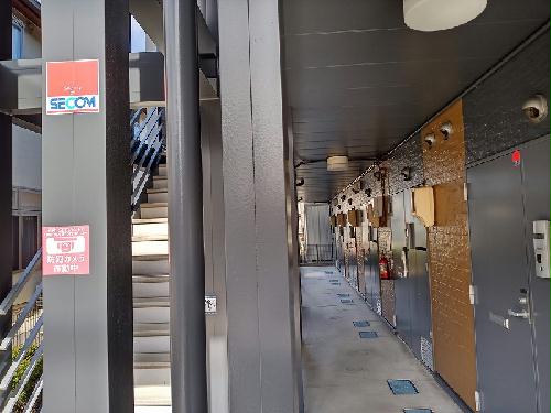 その他共有部分　防犯カメラ設置で監視中