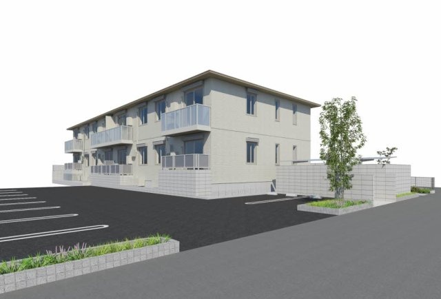 駐車場　完成予想図