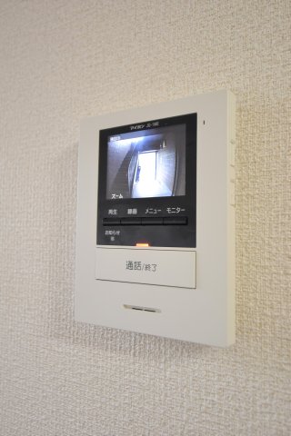 セキュリティ　同物件、別号室の写真です。
