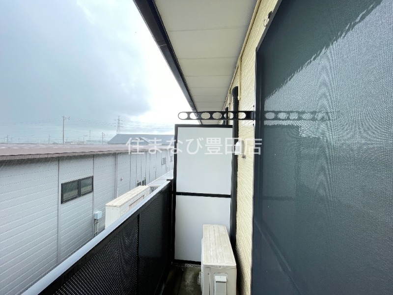 バルコニー　同型別部屋写真