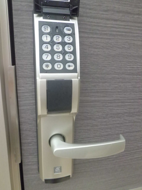 その他　鍵の持歩が不要のテンキーロック