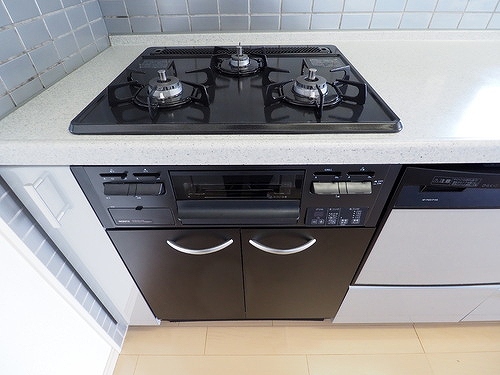 その他設備　3口ガスコンロ　前回募集時／2025年6月の写真