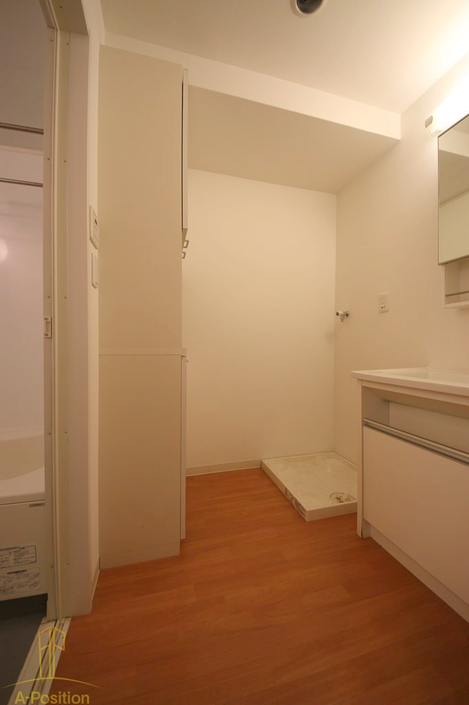 洗面設備　靭公園プライマリーワン