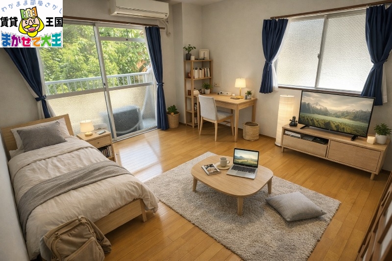 居室・リビング　家具・インテリアはＣＧです