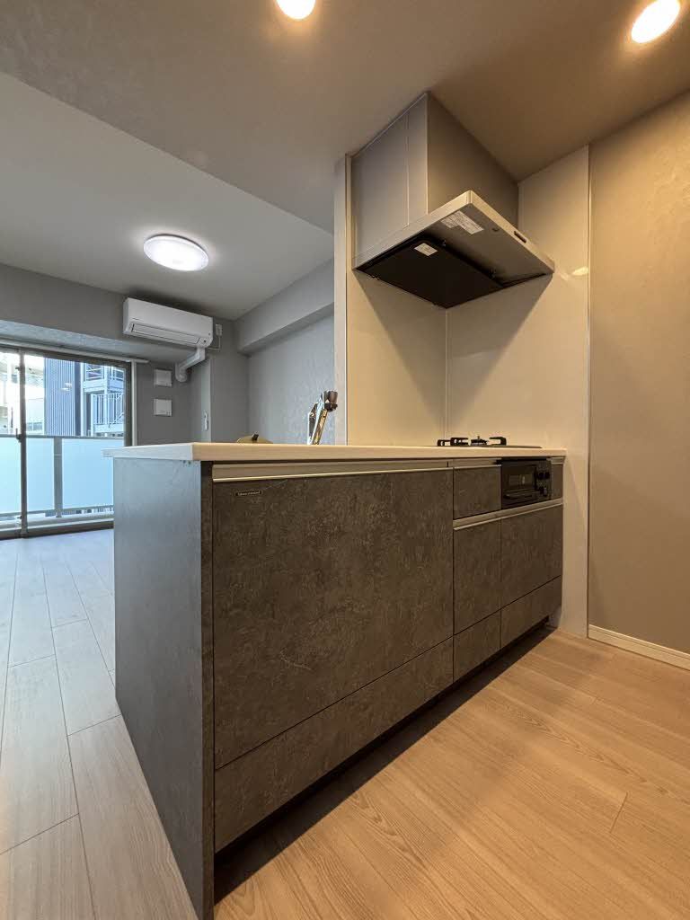 その他部屋・スペース　２口ガスコンロ採用のシステムキッチンです。