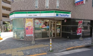コンビニ　ファミリーマート恵比寿一丁目東店（コンビニ）まで166m