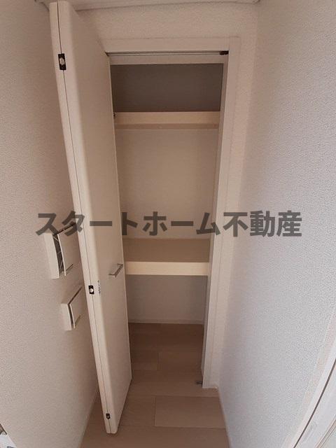 収納　収納のためのスペースです