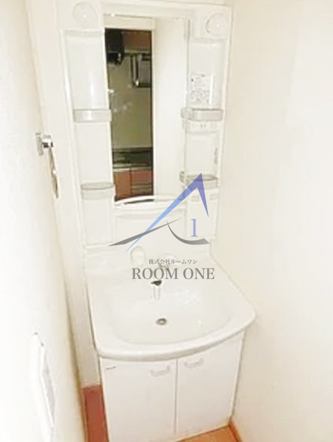 洗面設備　洗面台です。