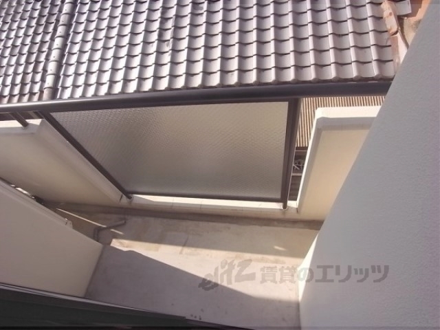 バルコニー　西向き