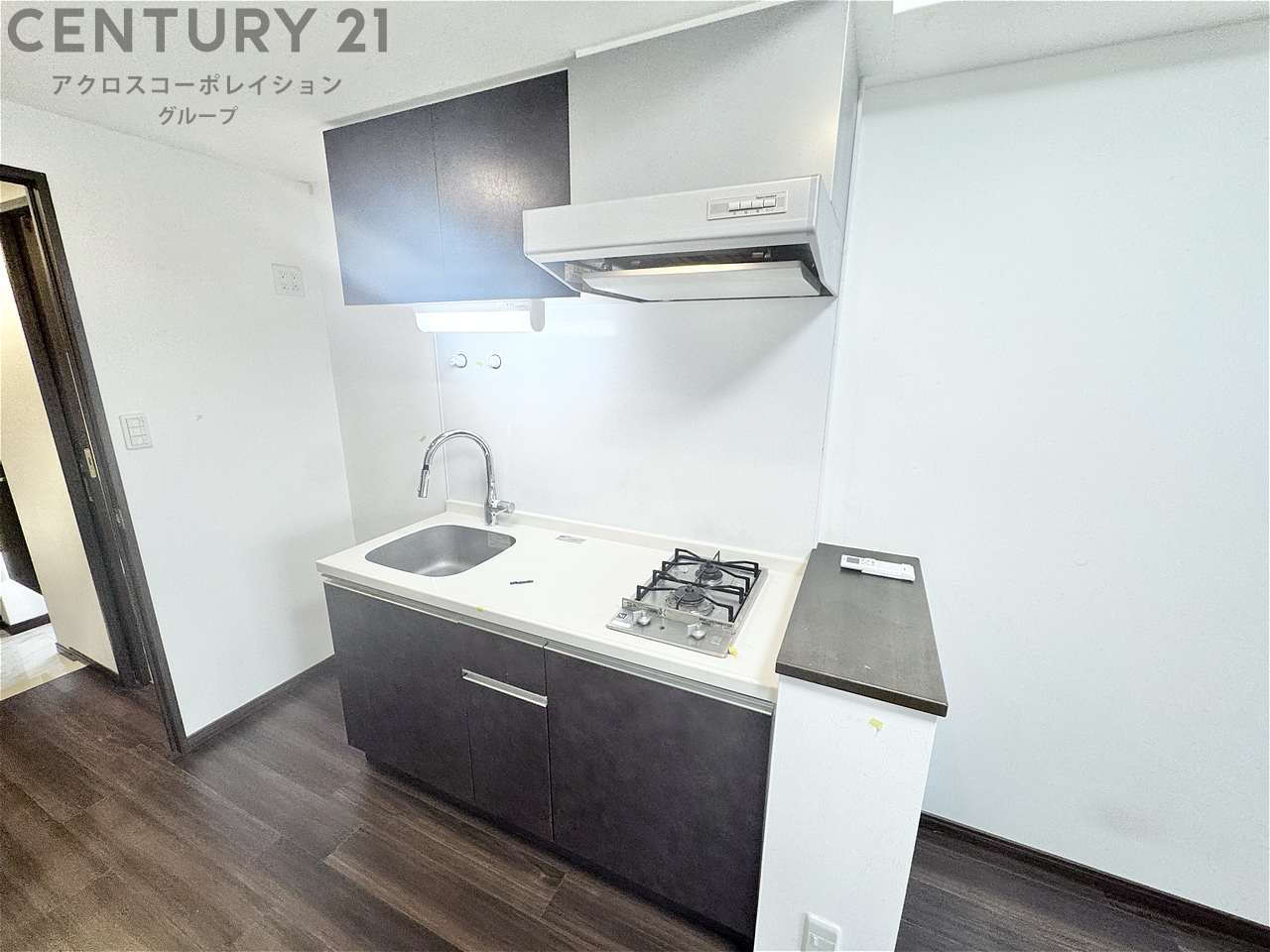 キッチン　２口ガスコンロついてます！