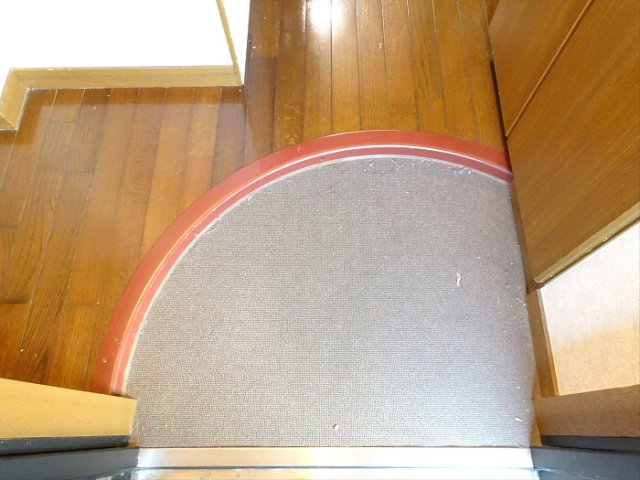 玄関　明るい玄関です