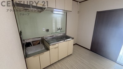 キッチン　ガスコンロ設置可！