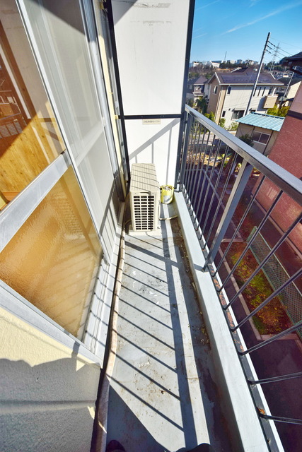 バルコニー　～お洗濯しなきゃっ～