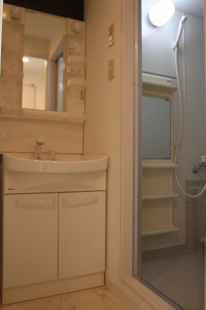 洗面設備　同物件別号室のものです。