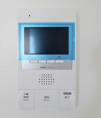 セキュリティ　来客の確認が出来るので安心ですね