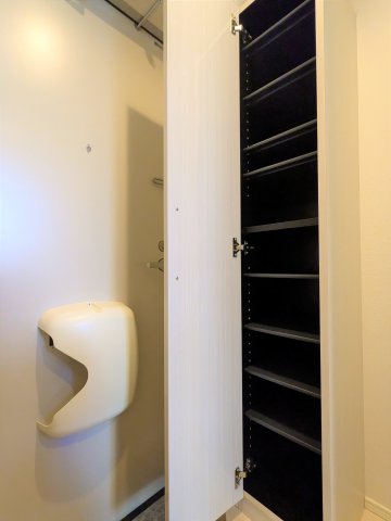 収納　大きなスペースがあり、収納には困りません