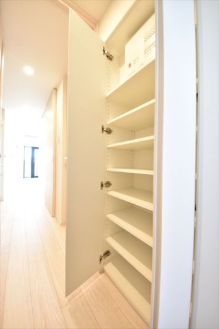 収納　十分な収納スペースがあります