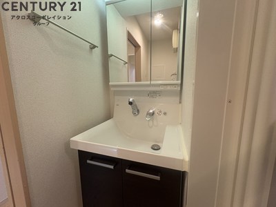 洗面設備　洗髪洗面化粧台付き♪